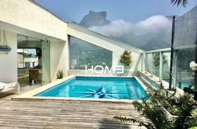 Cobertura com 5 quartos à venda, 230 m² por R$ 4.500.000 - São Conrado - Rio de Janeiro/RJ