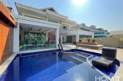 Casa com 5 dormitórios à venda, 600 m² por r$ 4.500.000,00 - recreio dos bandeirantes - rio de janeiro/rj