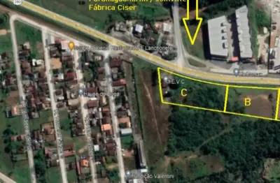 Amplo terreno pronto para construir em porto grande em araquari/sc