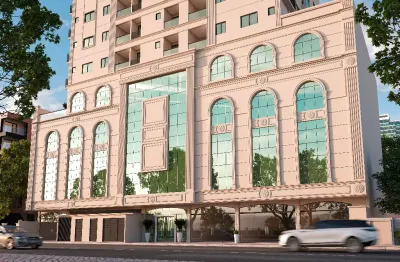 Elegante apartamento em construção no bairro morretes em itapema