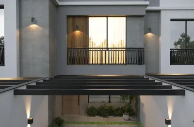 Lindo geminado em construção e bem localizado no bairro saguaçu