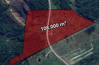 Amplo terreno em excelente localização no rio do morro em araquari