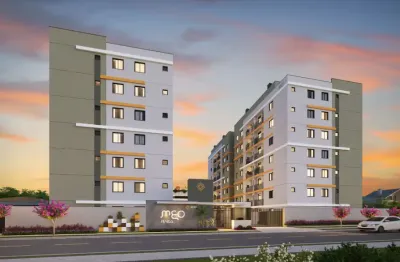 Apartamento na planta em condomínio no bairro anita garibaldi