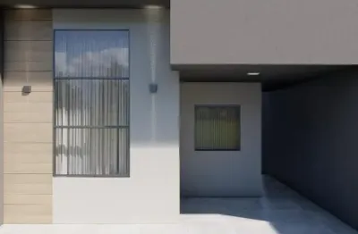 Aconchegante geminado em construção no bairro quinta dos açorianos