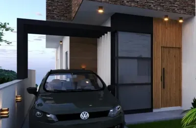 Lindo e Moderno Geminado em Construção no Bairro Forquilhas