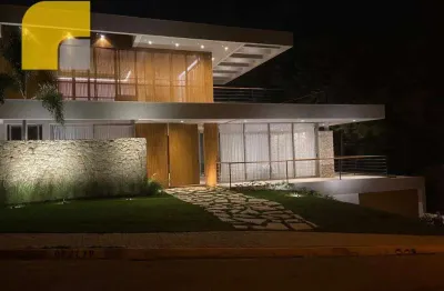 Sobrado com 5 dormitórios à venda, 704 m² por r$ 9.200.000,00 - parque reserva fazenda imperial - sorocaba/sp