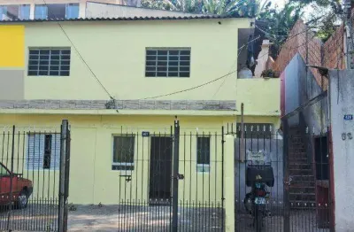Casa com 1 dormitório para alugar por r$ 650,00/mês - parque continental ii - guarulhos/sp