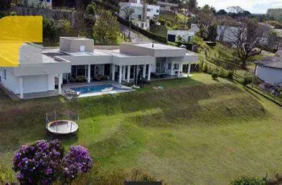 Casa com 3 dormitórios, 400 m² - venda por R$ 4.100.000,00 ou aluguel por R$ 18.650,00/mês - Condomínio Jardim das Palmeiras - Bragança Paulista/SP