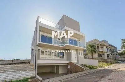 Casa em condomínio fechado com 3 quartos à venda na rua luiz tramontin, 1650, campo comprido, curitiba por r$ 2.790.000