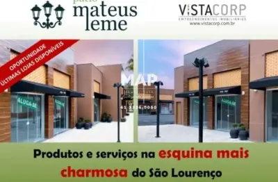 Ponto comercial para alugar na rua mateus leme, 4715, são lourenço, curitiba por r$ 16.772