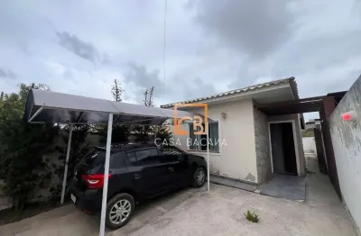 Casa com 2 dormitórios à venda, 63 m² por r$ 250.000,00 - balneário das conchas - são pedro da aldeia/rj