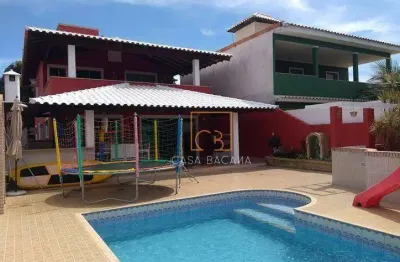 Casa com 5 dormitórios à venda, 180 m² por r$ 950.000,00 - praia linda - são pedro da aldeia/rj