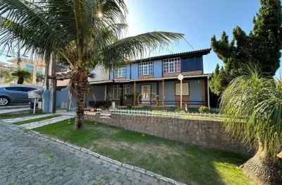 Casa com 4 dormitórios, 190 m² - venda por r$ 795.000,00 ou aluguel por r$ 4.578,90/mês - balneário são pedro - são pedro da aldeia/rj