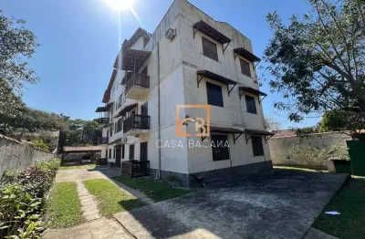 Apartamento com 3 dormitórios, 80 m² - venda por r$ 220.000,00 ou aluguel por r$ 2.200,00/mês - balneário são pedro - são pedro da aldeia/rj