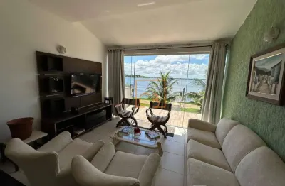 Casa com 3 dormitórios e piscina em frente a lagoa - à venda - balneário são pedro - são pedro da aldeia/rj