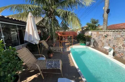 Casa com 2 dormitórios à venda, 121 m² por r$ 500.000,00 - balneário das conchas - são pedro da aldeia/rj