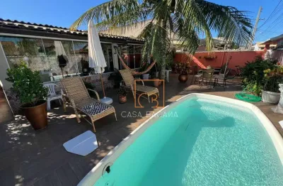 Casa com 2 dormitórios à venda, 121 m² por r$ 500.000,00 - balneário das conchas - são pedro da aldeia/rj