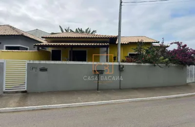 Casa com 2 dormitórios à venda, 65 m² por r$ 320.000,00 - balneário das conchas - são pedro da aldeia/rj