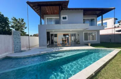 Casa com 4 dormitórios à venda, 266 m² por r$ 1.900.000,00 - foguete - cabo frio/rj