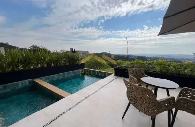 Genesis 2 alphaville - casa maravilhosa á venda no gênesis 2 - área de terreno 494,80m2    4 suítes   6 banheiros