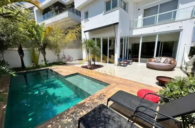 Tamboré 10 (santana de parnaíba) - casa com 4 suítes com closet- 425 m²-  no condomínio residencial tamboré 10- por  7.250.000,00