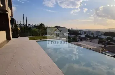Tamboré 10 (santana de parnaíba) - magnífica casa 4 suítes - 555m² - r$8.600.000,00 - tamboré 10
