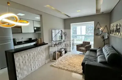 Edifício glass - locação - ed. glass - apartamento com 67m e 2 dormitórios - totalmente mobiliado