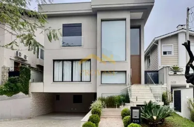 Alphaville residencial 4 (santana de parnaíba) - casa com 4 suítes e 400 metros disponível para locação em alphaville residencial 4