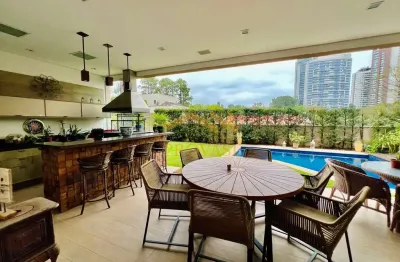 Alphaville Residencial 1 (Barueri) - Venda ou Locação – Casa com 4 Suítes e 560 metros em Alphaville Residencial 01 | Semi Mobiliada