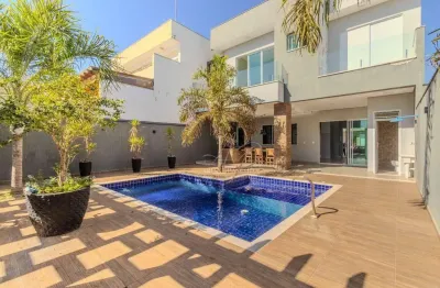 Casa com 3 dormitórios à venda, com piscina aquecida, 240 m² por r$ 1.450.000 - condomínio villagio milano - sorocaba/sp