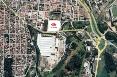 Terreno à venda, 19000 m² por r$ 19.000.000,00 - centro - suzano/sp