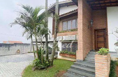 Casa com 4 dormitórios para alugar, 310 m² por r$ 18.389,00/mês - parque do colégio - suzano/sp