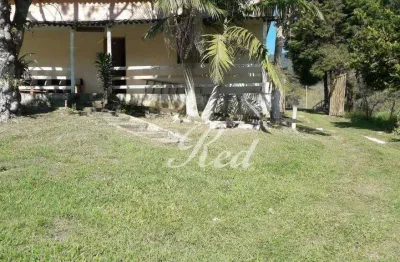 Chácara com 3 dormitórios à venda, 80000 m² por r$ 1.250.000,00 - chácara sete cruzes - suzano/sp