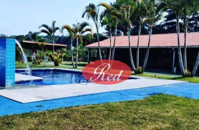 Chácara com 6 dormitórios à venda, 240000 m² por r$ 1.600.000,00 - taiacupeba - mogi das cruzes/sp