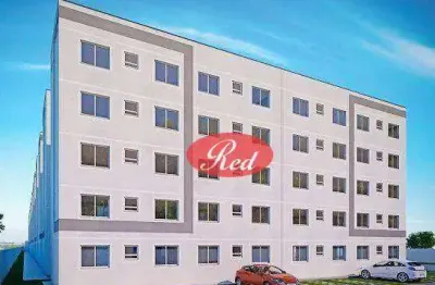 Apartamento com 2 dormitórios à venda, 4355 m² por r$ 220.000,00 - chácara estância paulista - suzano/sp