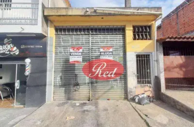 Salão, 121 m² - venda por r$ 350.000,00 ou aluguel por r$ 3.150,00/mês - vila santa margarida - ferraz de vasconcelos/sp