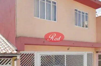 Sobrado com 3 dormitórios  avarandados à venda por r$ 799.000 - jardim santo antônio - suzano/sp