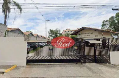 Apartamento com 2 dormitórios para alugar, 46 m² por r$ 898,75/mês - cidade boa vista - suzano/sp