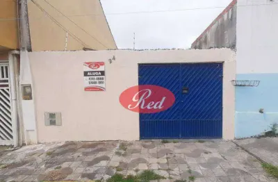 Casa com 2 dormitórios para alugar, 95 m² por r$ 1.708,13/mês - vila figueira - suzano/sp