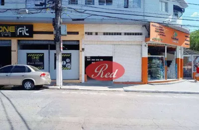 Salão para alugar, 155 m² por r$ 2.650,00/mês - jardim anzai - suzano/sp