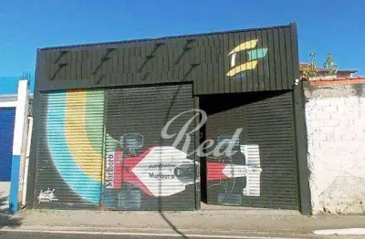 Galpão para alugar, 240 m² por r$ 4.633,00/mês - vila figueira - suzano/sp