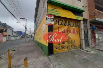 Salão para alugar, 100 m² por r$ 1.600,00/mês - cidade kemel - ferraz de vasconcelos/sp