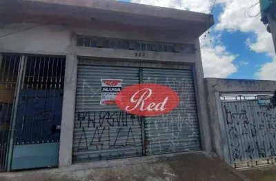 Salão para alugar, 82 m² por r$ 1.280,26/mês - jardim varan - suzano/sp