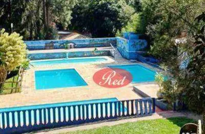 Sítio com 10 dormitórios, 21858 m² - venda por r$ 4.000.000,00 ou aluguel por r$ 31.180,94/mês - parque cerejeiras - suzano/sp