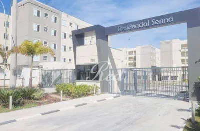 Apartamento com 2 dormitórios para alugar, 43 m² por r$ 1.465,20/mês - parque santa rosa - suzano/sp