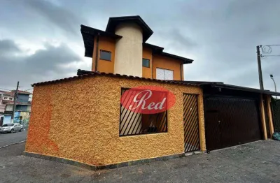 Casa com 2 dormitórios, 250 m² - venda por r$ 850.000,00 ou aluguel por r$ 3.475,05/mês - parque santa rosa - suzano/sp