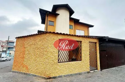 Casa com 2 dormitórios, 250 m² - venda por r$ 850.000,00 ou aluguel por r$ 3.475,05/mês - parque santa rosa - suzano/sp