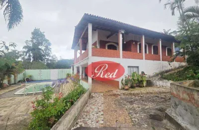 Chácara com 3 dormitórios à venda, 1563 m² por r$ 760.000,00 - estância tijuco preto - suzano/sp