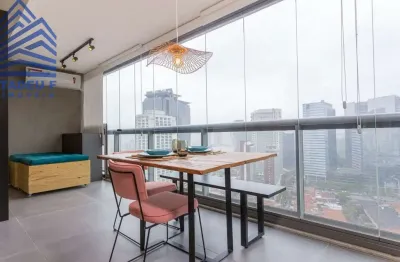 Apartamento para locação, 1 dorm, 1 vaga na chácara santo antonio