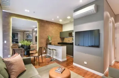 Apartamento para venda ou locação, 1 dorm, 2 vagas na vila olímpia